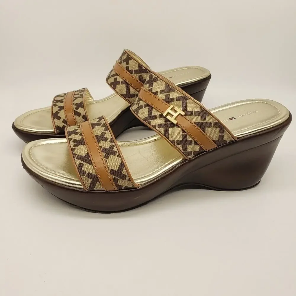 Tommy Hilfiger Marisol Open Toe Sandals 8 Medium - Picture 4 of 15